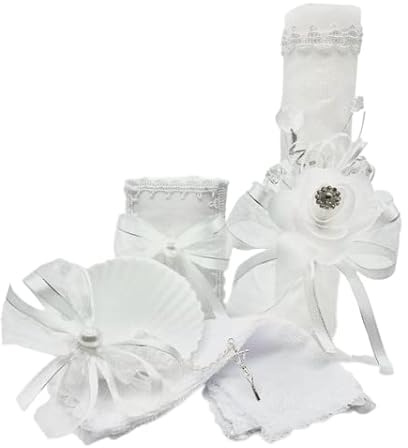 Casa Ixta Baptism Candle Set