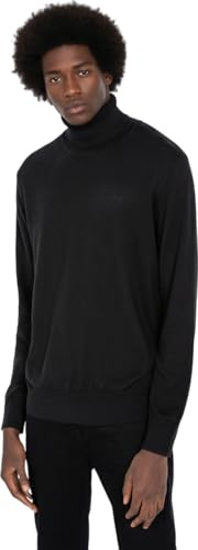 Schott NYC Plbeal4 Maglione Pullover, Black, Small Uomo