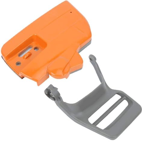 Atyhao Kettensäge Bremsgriff, Kettensäge Bremsgriff Schutz Kettenrad Kupplungsdeckel Set Kettensäge Ersatzteil passend für 340 345 350 353