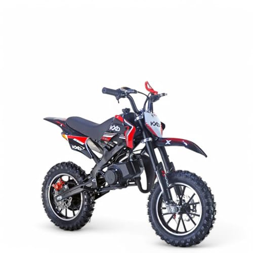 KXD 701A/706A/708A/705A 49cc 2Takt 4Takt Dirt Cross Pocket Enduro Dirtbike Motocrossbike Motocross Motorrad Cross 49ccm Vorderrad Motor Pocketbike (Rot, KXD 701 49ccm 2Takt)