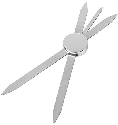 POHOVE Plantillas para Cejas Regla Para Microhojas Ceja Medida, Ceja Mapeado Regla, Posición Equilibrio Ceja Maquillaje Calibrador Acero Inoxidable Fibonacci Medidor Herramientas