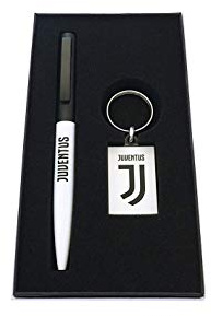 Penna A Scorrimento con Portachiavi Juventus Prodotto Ufficiale