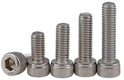 M6/M8/M10/M12 Linksgewinde Sechskantschraube Reverse-Gewinde Links Tooth Inbusschraube Bolts M10 (1St), 50mm