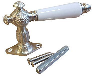 Graf von Gerlitzen Grafgriffe Antik Messing Nickel Fenster Griff Griffe Fenstergriff Fensterolive F6N-white-GE