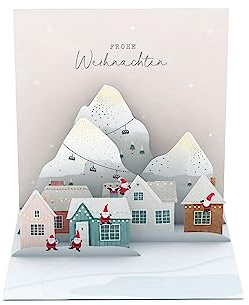 Grafik Werkstatt |Pretty Pop-Up Karte | dreidimensional | Weihnachten | Frohe Weihnachten