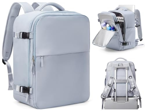 SZLX Rucksack Ryanair Handgepäck Wizzair Rucksack für Ryanair Reiserucksack Flugzeug Easyjet Handgepäck 45x36x20 Laptop Rucksack 14 Zoll Untersitz Kofferrucksack