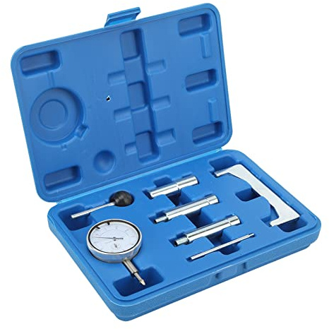 Kit de Medidor de Regulador de Presión de Combustible, Juego de Medidor de Sincronización de Bomba de Inyección de Combustible de 7 Piezas, Kit de Enchufe de Ajuste de Adaptador
