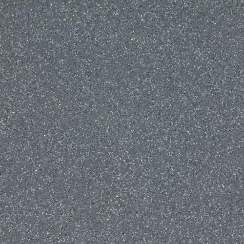 Speckled Effect Anthracite Grey Anti Slip Contract Commercial Vinyl Flooring for Usage in Kitchens, Garages, Gyms, & Hospitals with 2.0mm Thickness -4m(13'1) X 2m(6'6)-8m²