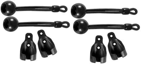 PartyKindom Windproof Elastic Ball Rope for Roller Shutter Bungee Kit Outdoor Fixing Bungee Cord Kit Material for Shutter Blinds