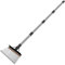 Ezkamfort Multifunctional Garden Cleaning Shovel,Gardening Scraper Shovel,Outdoor Spade Tool for Weeding,Heavy Duty Steel Flat tool with Adjustable Handle,Lawn Edging,Digging,Ice Removal(150cm)