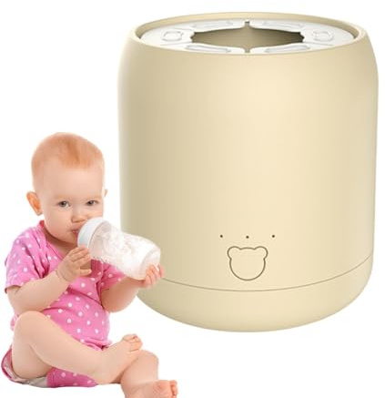 Hitburu Máquina mezcladora de fórmula para bebés, Coctelera para biberones - Mezclador de leche en polvo para bebés de 3 configuraciones,Dispensador de máquina para hacer biberones, fabricante de
