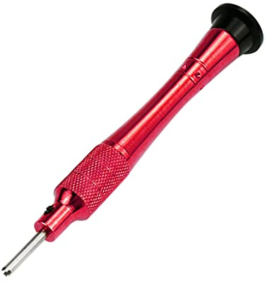 Cacciavite in metallo a 3/4/5 rebbi strumento aperto per orologi movimento / meccanismo vite rosso orologio aperto kit