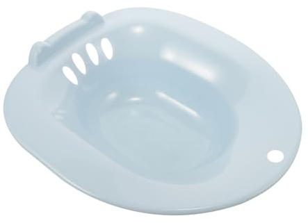 HORIALENCE Sitzbad Wanne für Schwangere und Postoperative Pflege Faltbares Hygienebad für Private Einfach zu Reinigen mit Überlaufloch Geeignet für Schwangerschaft und Nachsorge