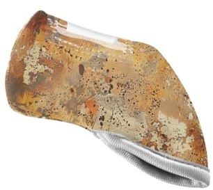 Copri mazza da golf vintage astratto disordinato pittura ruggine copricapo in ferro di alta qualità accessori da golf adatto per la maggior parte delle mazze