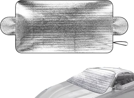 Auto Windschutzscheiben Abdeckung | Frontscheibe Auto Schneeschutz | Frontscheibenabdeckung Winter | Für Frost Staub Wasserbeständig UV - LKW SUV Pickups