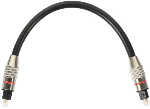 SWETRACE Cavo Ottico Audio Digitale Alta Stabilità del Segnale e Protezione 0,2 Metri Rivestimento in Pvc e Pmmc per Tv e Soundbar