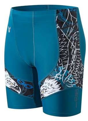 Huge Sports Short de Bain pour Homme Jammer avec Protection Anti-démangeaisons et Compression Active Shorts de Beast Layer, XL