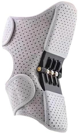 Générique Kniehilfsmittel, Kniestütze mit Gelenkunterstützung und Federstabilisator, Medizinische Kniebandage zur Kompression und Schmerzlinderung, Für schwache, kalte Beine, Alpinismus, Kniebeugen (B