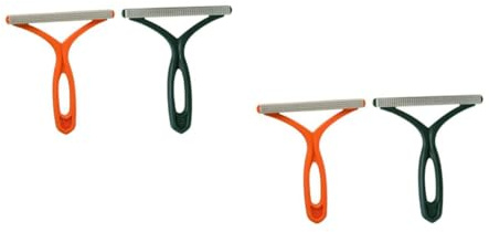 OATIPHO 2 Series Cepillo Quitapelusas Para Herramienta De Limpieza De Pelo De Mascota Y Duradera Para Eliminar Pelusa Y Lint Ropa Y Muebles Verde Oscuro Naranja 2 Piezas*2