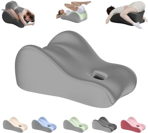 Generisch Coussin en coin discret pour couples - Coussin de siège en mousse à mémoire de forme, Coussin fessier pour couples, Oreiller ergonomique pour couple, Coussin de soutien pour la tête de lit