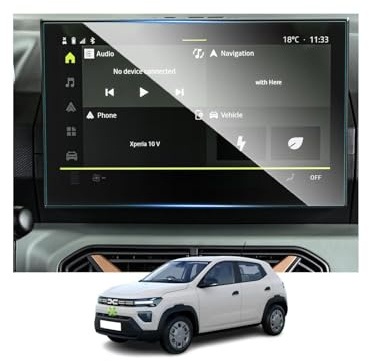 RUIYA Compatible with Dacia Duster 3 | Dacia Bigster 2025 2026 10.1 Inch Navigation Screen Protector, GPS Display Protector 2026 Duster Accessories 9H Scratch Resistant