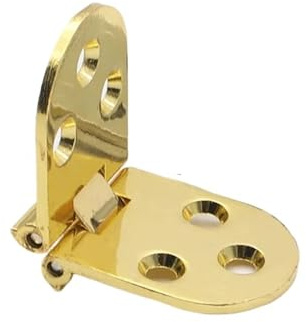 2 pezzi raccordi for mobili cerniere pieghevoli tavolo pieghevole autoportante cerniera della porta dell'armadio da incasso for cucina Per Tavoli Pranzo Pieghevoli(Gold)