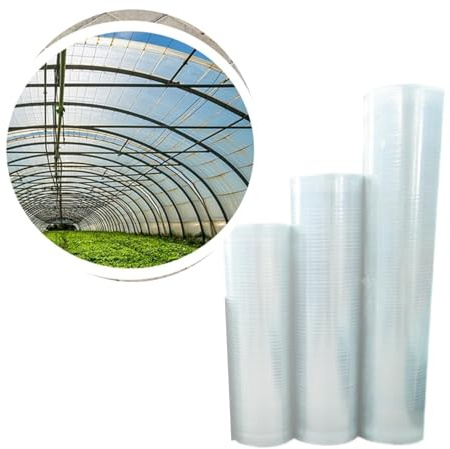 Pannello trasparente per tetto, 0,8 mm, in fibra di vetro, per serre, giardini e pergolati, soluzione ideale per la sostituzione del tetto