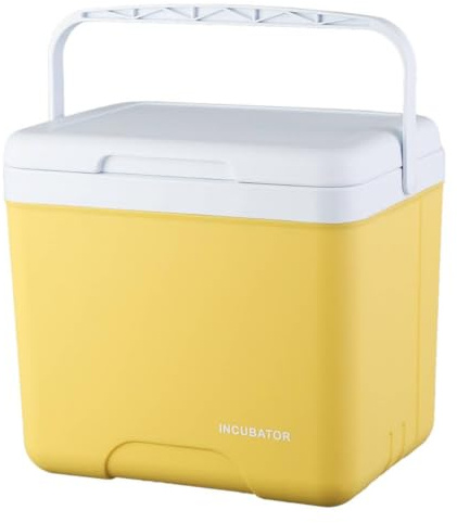 LeeQinersw Glacière Isotherme Extérieure Portable Boîte Réfrigérante Conteneur Thermique Caisse à Glace Multicouche en Poignée Arquée Adaptée aux Pique-niques Camping Plage en Voiture