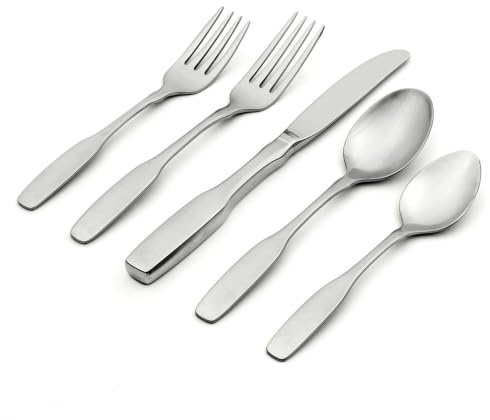 Oneida Paul Revere 5-Piece 18/10 Silverware Set for 1, Flatware