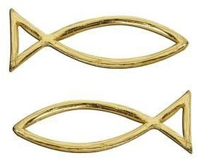 Knorr Prandell – Fisch aus Wachs gold 40 x 13 mm