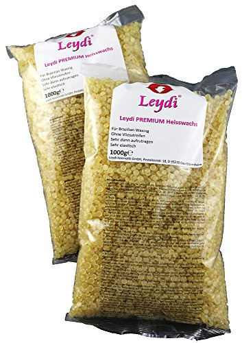 Leydi PREMIUM Heisswax Honig 5Kg - Brazilian Waxing, Profiprodukt, Haarentfernung mit Heisswach