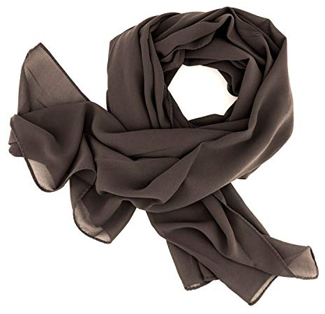 DOLCE ABBRACCIO SWEET LOVE Damen Chiffon Tuch XXL 160 × 70 cm