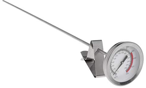 kuangkk Frying Oil Fryer Fries Fried Chicken Wings BBQ Grill Thermometer 40cm Long Probe