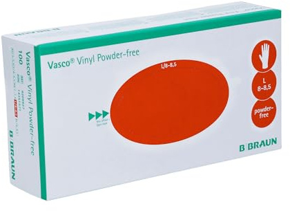 VASCO Vinyl powderfree Unt.Handsch.unsteril L 100 Stück