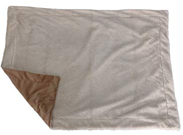 Dehner Hunde- und Katzendecke Sleepy, ca. 125 x 100 cm, Polyester/Plüsch, beige