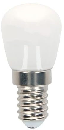 BSSTORE Bombilla LED E14 universal para frigorífico, 1,5 W, 230 V, luz cálida, 90 lúmenes