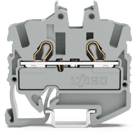 WAGO Mini morsetto passante a 2 conduttori, con Betä 2052-1201