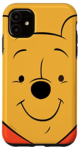 Disney Winnie the Pooh Face Honey Yellow Case for iPhone 11