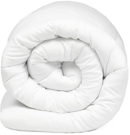 BedLooms Single Duvet 13.5 Tog Antiallergic Hollowfiber Filling Quilts Skin Friendly Duvet Single - UK Made Duvets