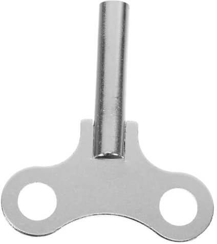 WOONEKY Präzises Schraubenschlüssel Uhrwerk Werkzeug Aus Stahl Für Wand Weckerreparatur Kratzfest Tragbar Einsetzbar Als Ersatz Für Alte Uhrenfederschlüssel