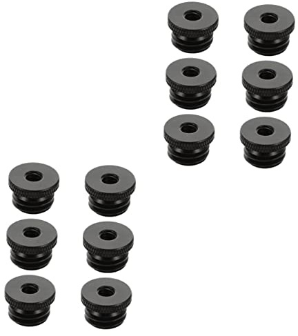 ifundom 2sets Mic Schraube Adapter Kit Männlich Zu Weiblich Umwandlung Für Diverse Mikrofon Steht 6 Stücke * 2