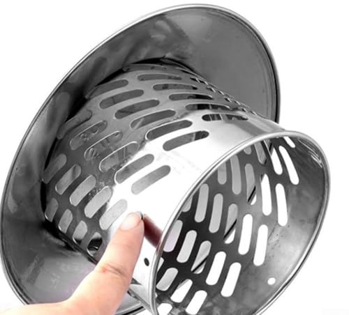 Stainles Steel Chimney Cap, Chimney Cowl Bird Guard, Flue Pipe Cover Cap, Roof Pipe Exhaust Hood, Mesh Protector, Roof Rain Snow Cap(80mm（3inch）)
