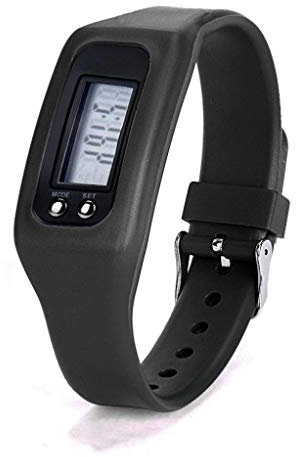 Digital Lcd Pedometer Run Step Walking Distance Calorie Counter Watch Bracelet Durable design