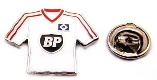 Hamburg HSV Trikot Pin - Anstecker Pokalsieger 1987, 2cm mit rückseitigem Butterflyverschluss.