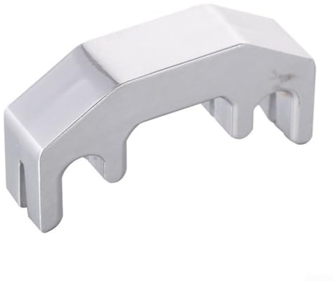Professioneller Violinendämpfer zum Üben, Geigen-Dämpfer aus Metall, einfache Installation (Silber)
