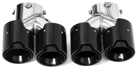 Auspuffblende Für B&MW G20 G21 Für M340i Quad Auto Auspuff Endrohr 304 Edelstahl Schalldämpfer Spitze Düse(Mpe Carbon Fiber a)