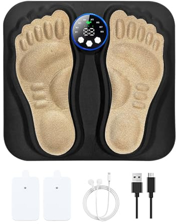 Massageurs de Pieds Électriques - Stimulateur Musculaire à 29 Intensités pour Tissus Profonds | Stimulateur Musculaire Réglable Pour Relaxation Et Détente Sommeil