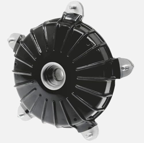 TAMBURO FRENO NERO MOZZO POSTERIORE COMPATIBILE CON VESPA 50 SPECIAL - 125 ET3 PRIMAVERA FA