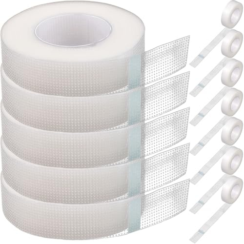 SOESFOUFU 12 Rolls of Breathable Paper Tape Low Sensitization and Flexible Pe Material for First Aid Dressing and Nursing Wrap