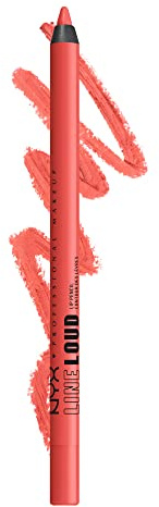 NYX Professional Makeup Lipliner, Mattes Finish, Kuss- und farbecht sowie wischfest, Langanhaltend, Line Loud, 10 Stay Stuntin